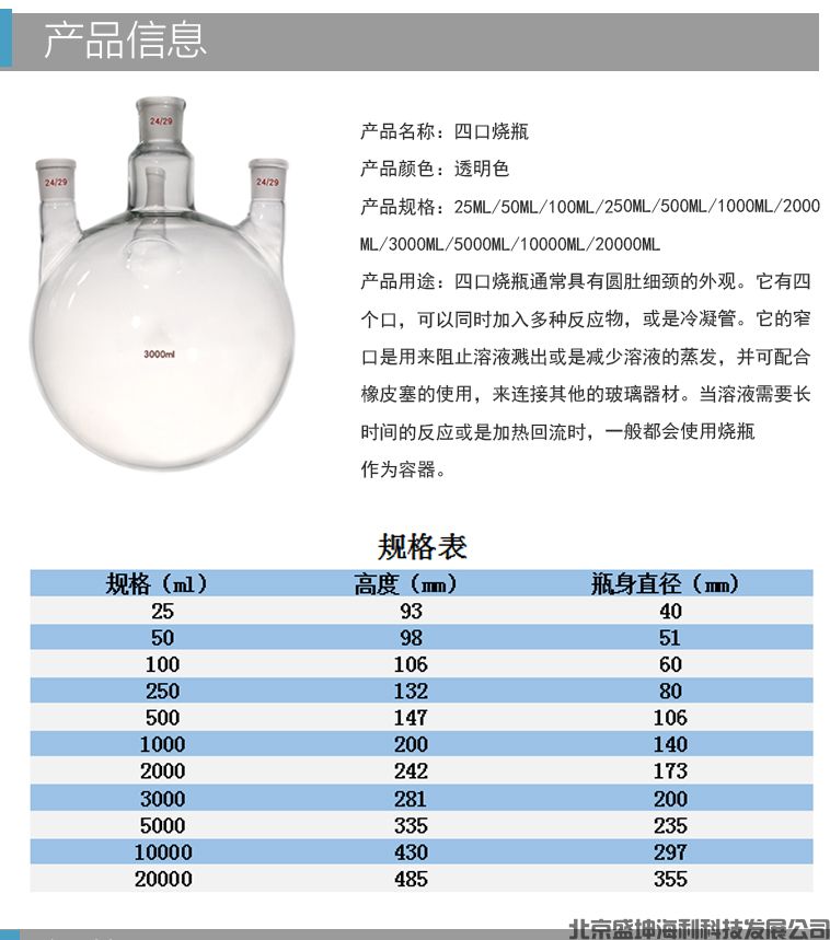 四口烧瓶(图3)